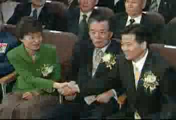 정동영 열린우리당 의장박근혜 한나라당 대표 5월3일 대표회담김주하