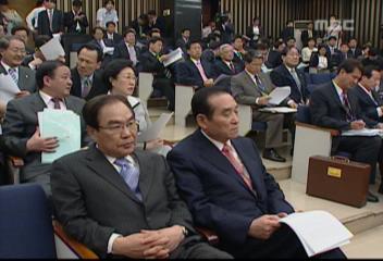 열린우리당 당내 일부 호남출신 의원 민주당 입당설 단속김희웅