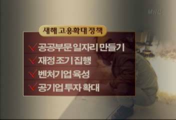 정부 상반기 8천억 투입 등 40만개 일자리 목표 쉽지 않아이성일