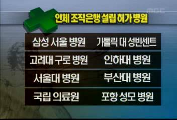 국내 처음 사람 부분조직 채취복원하는 인체조직은행 지정이재훈