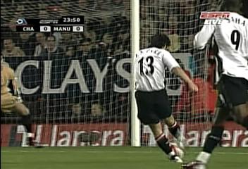 맨체스터 UTD 박지성 왼쪽 미드필더로 선발출전김대근