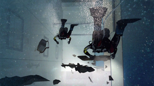 선체 수색 상황우현 수색 완료 좌현 진입 못해