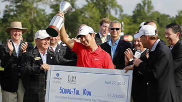 노승열 한국인 최연소 PGA 우승"시름 빠진 국민 위해 힘냈다"