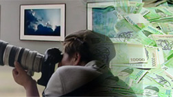 "아해 전시회 개최 위해 거액 기부금"자금 조달 어디서