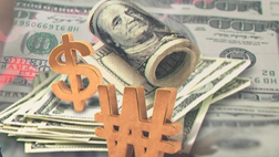 오르락 내리락 출렁이는 환율환전 필요한 만큼 분할로