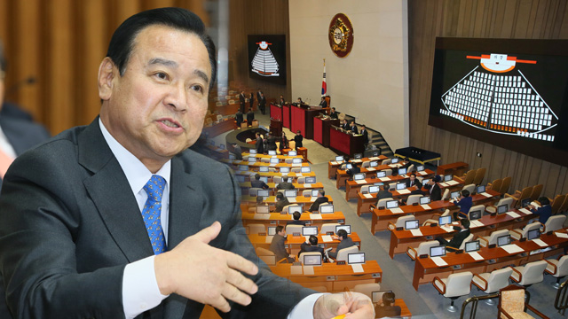 이완구 총리 인준안 국회 통과찬성 148 반대 128 무효 5