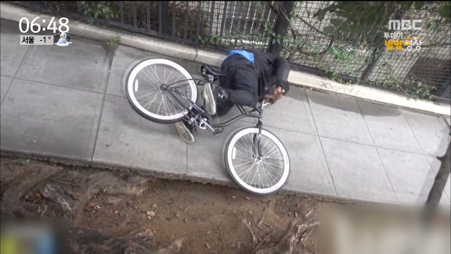 미국 자전거 도난
