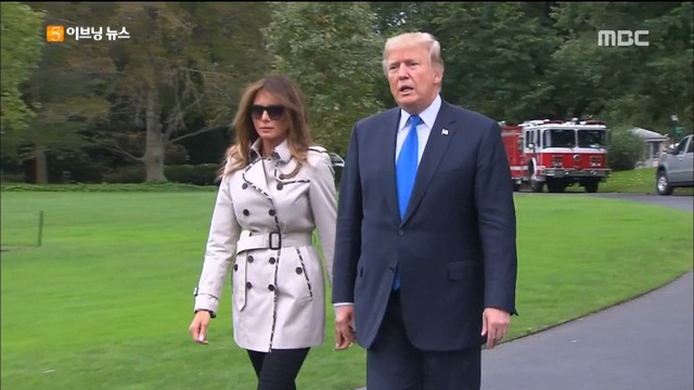 "트럼프 DMZ 방문 계획 없어대북공조 촉구"