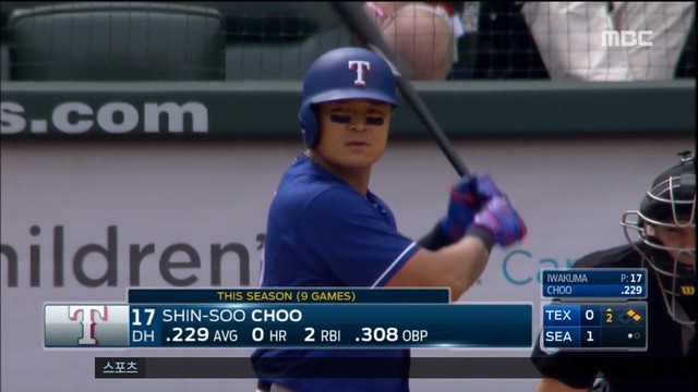 홈런2루타5타점 활약 홀로 빛난 추신수 