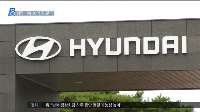 "현대차 취업 시켜줄게"10억 원대 취업 사기