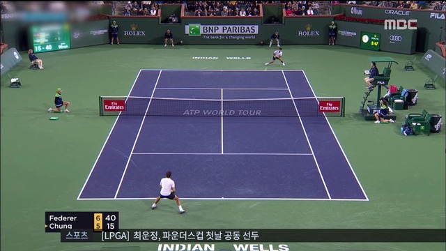 정현 VS 페더러 승부처의 차이그래도 잘 싸웠다