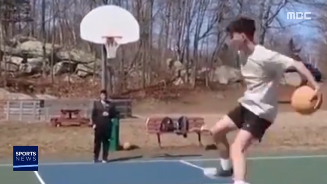스포츠 영상 묘기 농구
