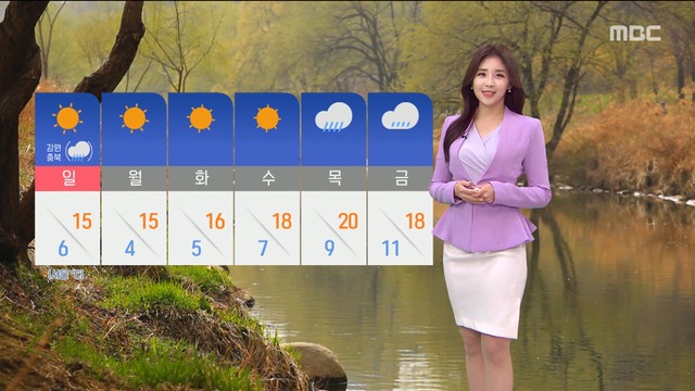 날씨 남부는 벌써 초여름내일 저녁 중부 비