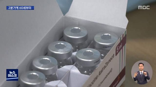 "60세 이상으로 2분기 접종 확대30세 미만은 화이자"