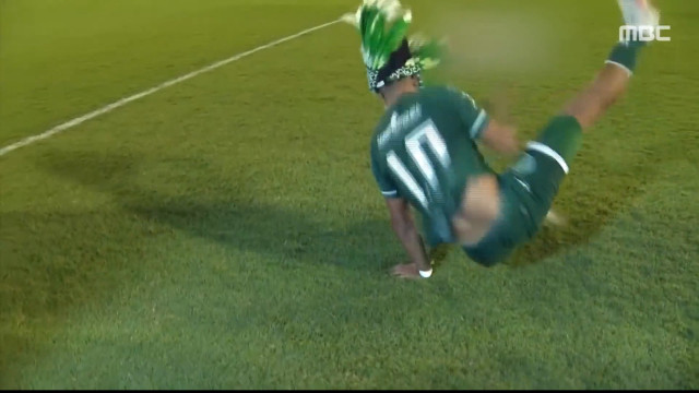 스포츠 영상 브라질 프로축구 MOM의 브레이킹 댄스