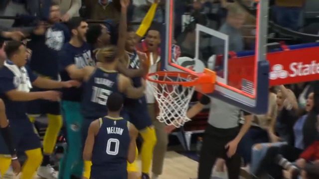 스포츠영상 NBA 모란트의 초장거리 앨리웁이게 진짜 된다고