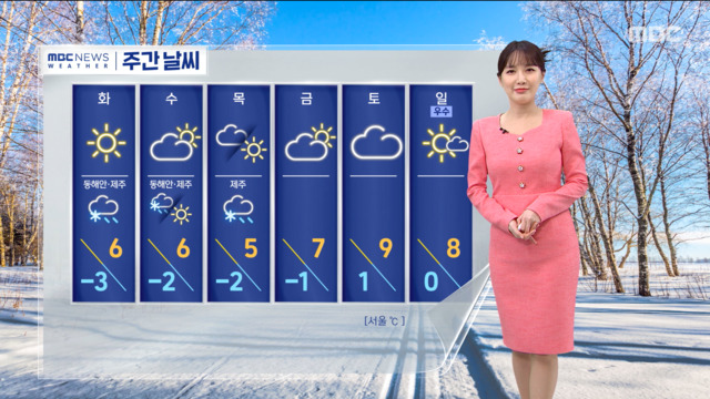 날씨 충남전북 공기 탁해강원 산지 많은 눈 