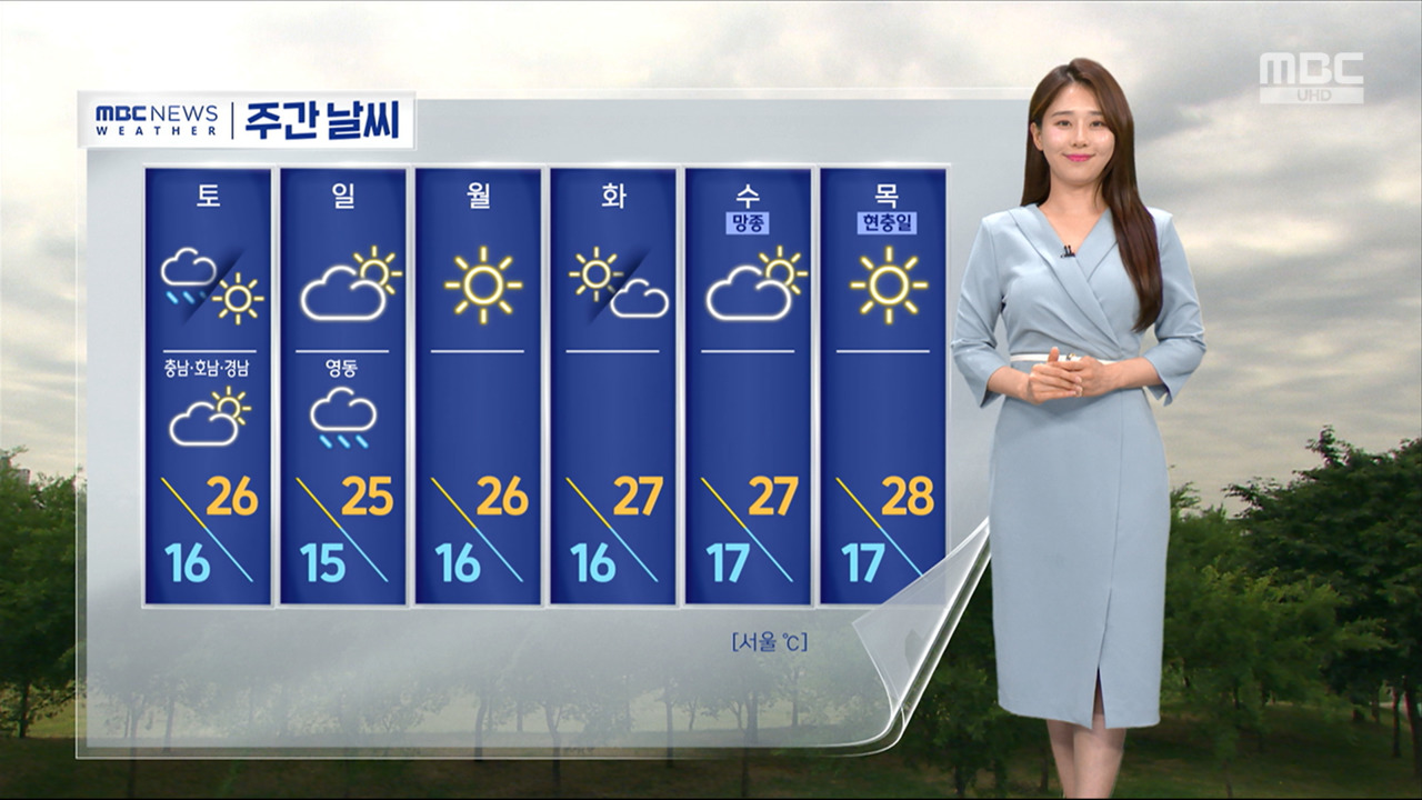 날씨 초여름 더위 남해안제주 너울