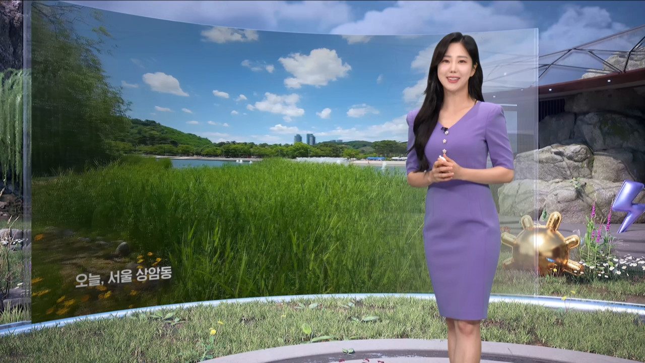 날씨 한낮 25도 웃돌아동쪽 곳곳 또 비