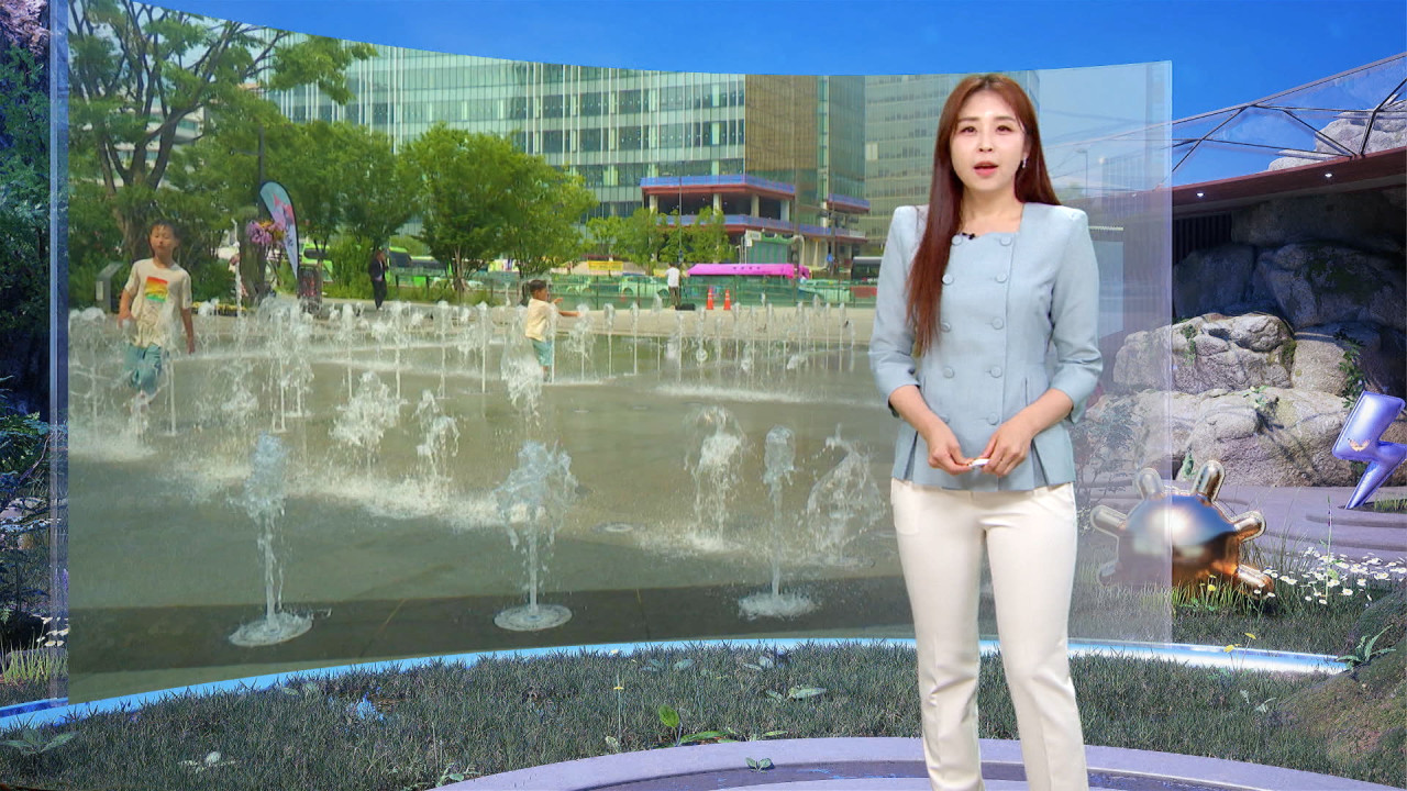 날씨 서울 301 올 최고 기온현충일 한여름 더위 계속