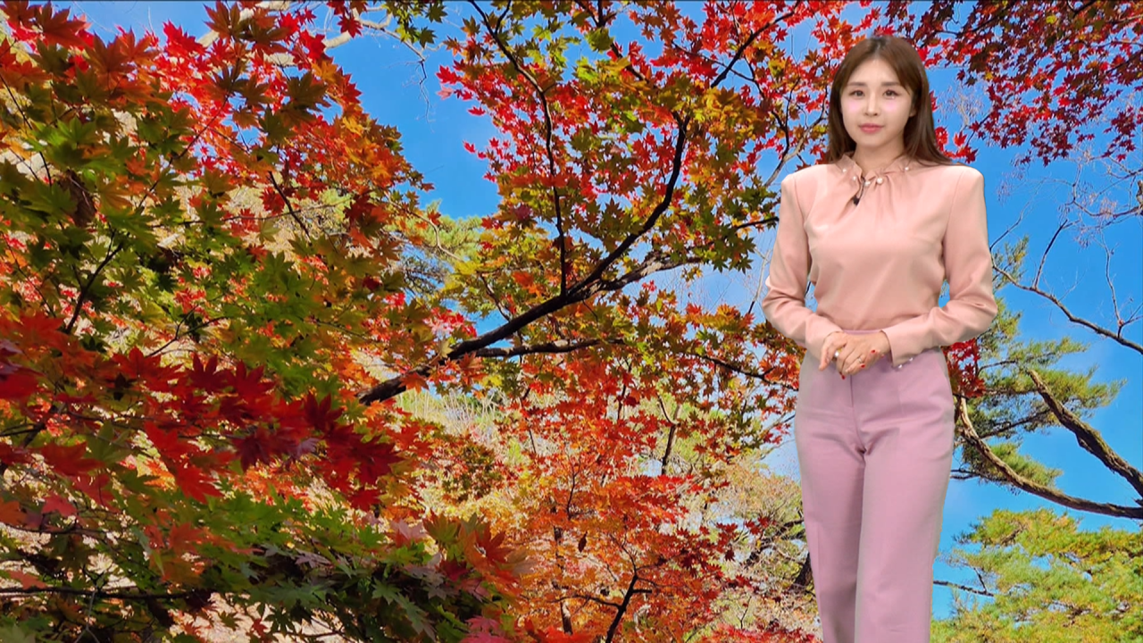 날씨 지금 북한산 단풍은토요일 나들이 최적
