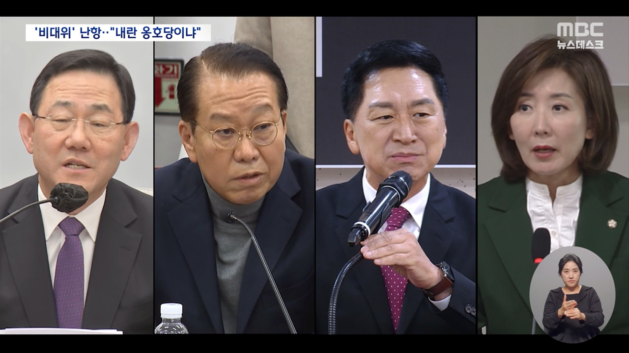 하마평 중진 손사래 당대표 잔혹사 탓"내란의 힘" 반발도