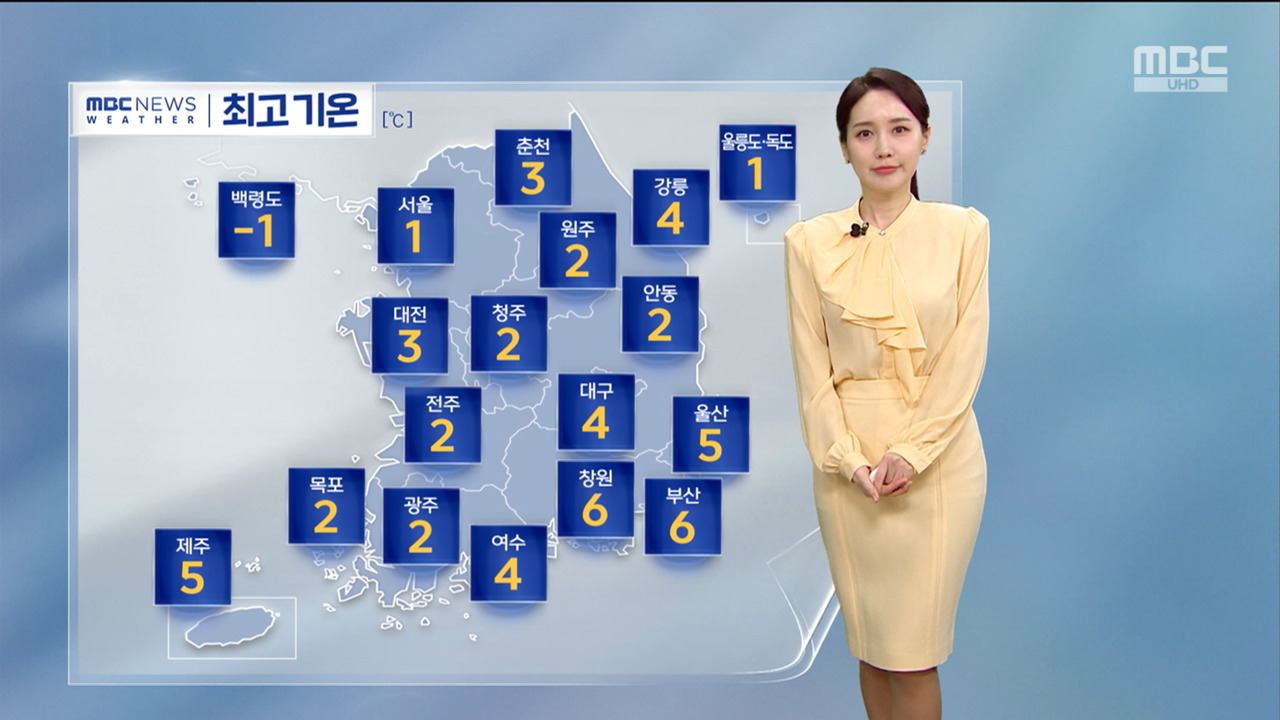 날씨 건조특보 확대강화내일 추위 더 심해져