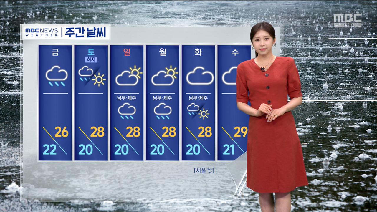 날씨 무더위 기승강한 장맛비 대비