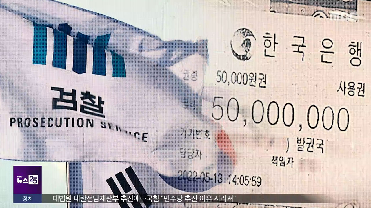 "실수로 잃어버렸다"는 띠지특검 본격 수사