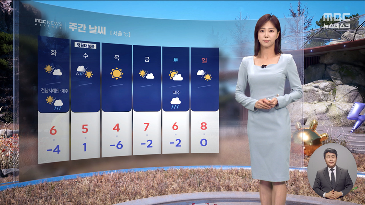 날씨 출근길 강추위 계속오전까지 서해안제주 눈 계속