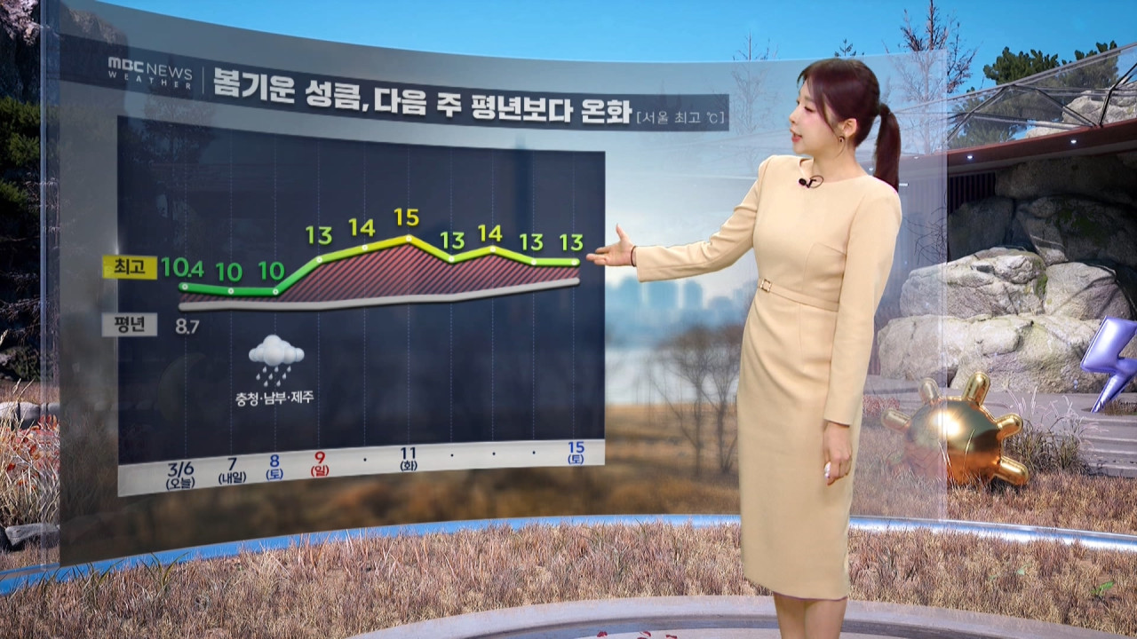 날씨 다시 봄기운다음 주 평년보다 온화