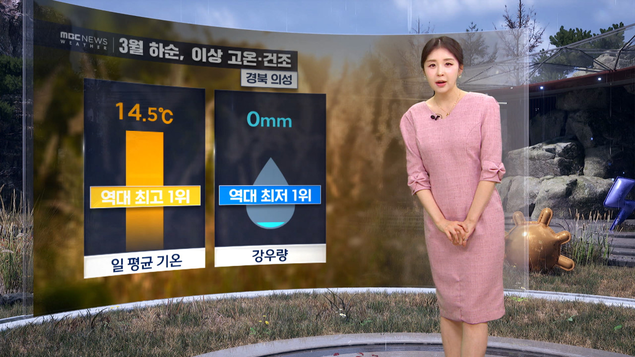[날씨] 비 그치고 미세먼지‥내일도 포근