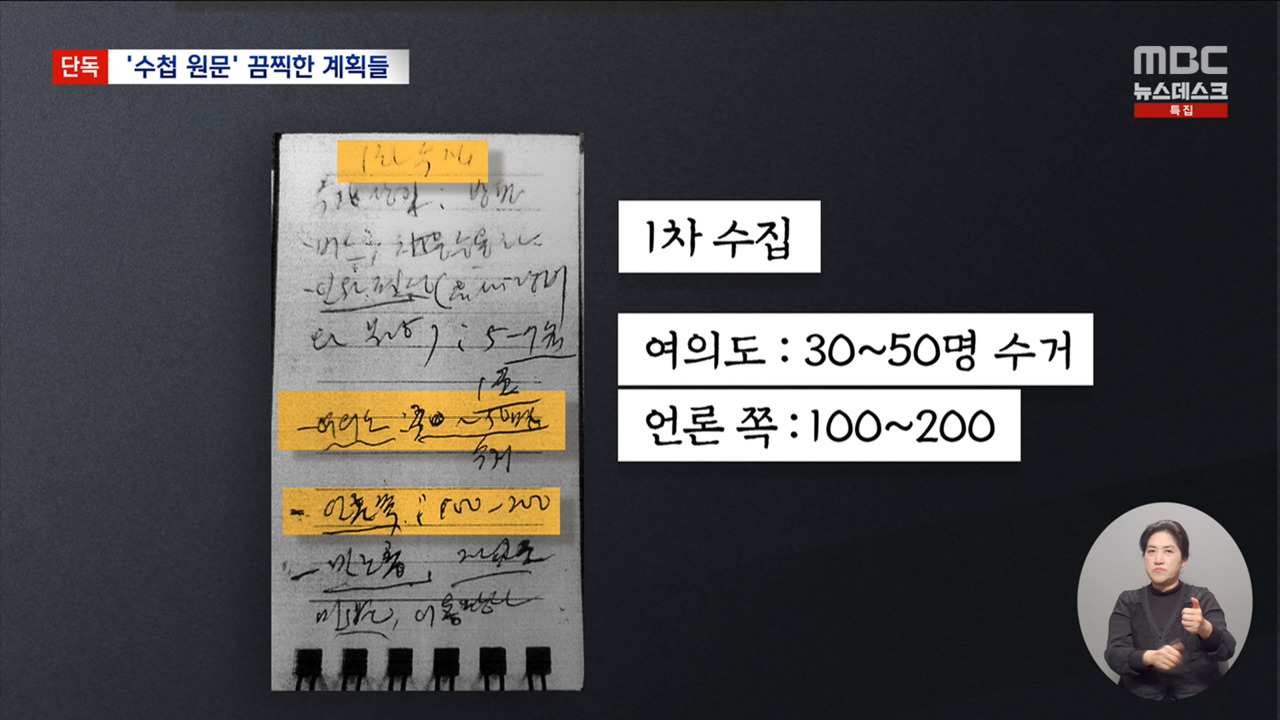 단독 '노상원 수첩' 전문 공개이래도 경고성 계엄
