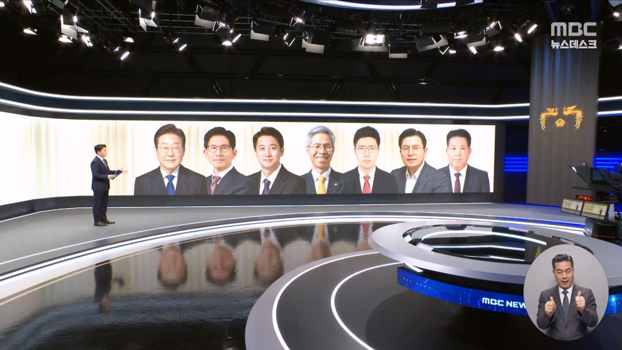 현재 구도는 이재명 독주 김문수 추격 이준석 대역전 시도