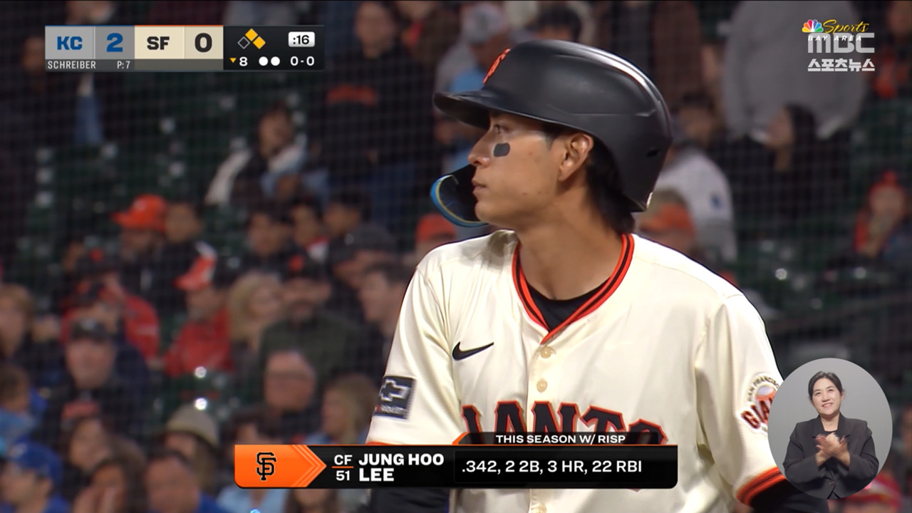 이정후 3경기 만에 안타 신고김혜성은 아쉬운 수비