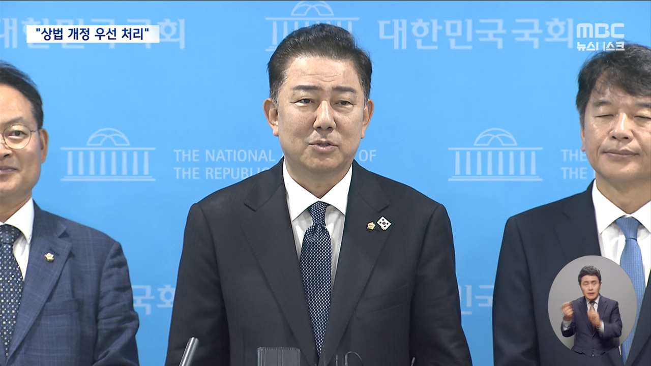 김병기 "상법 먼저"정청래 "당대표 출마"국힘 내일 원대 선출
