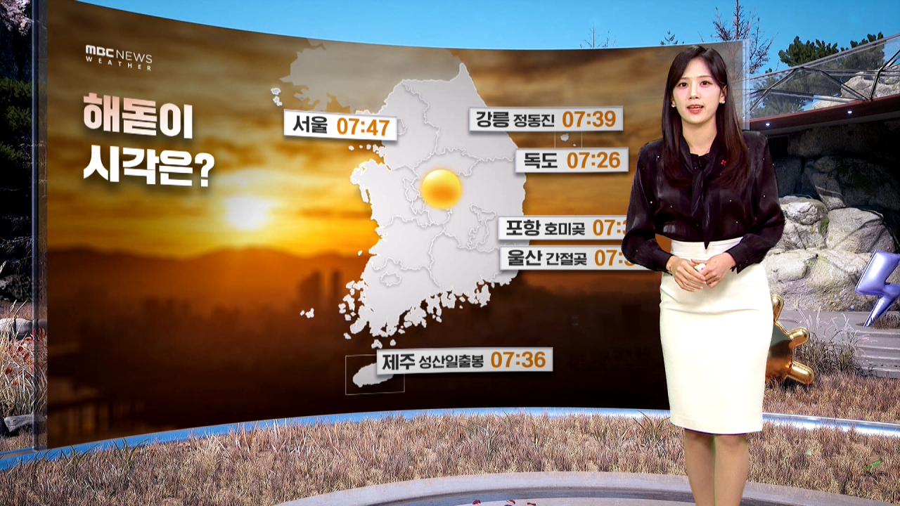 날씨 새해 첫날 맹추위 기승서해안제주엔 많은 눈