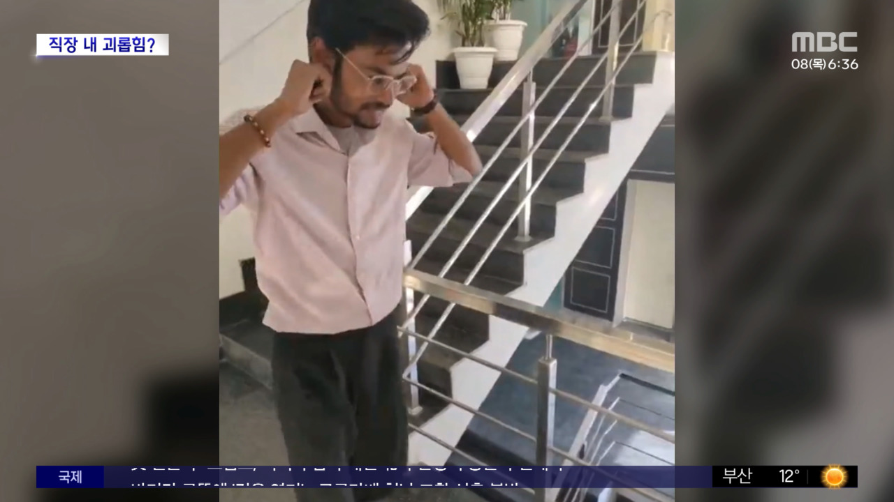 와글와글 실내에서 계단 오르기 반복이유는