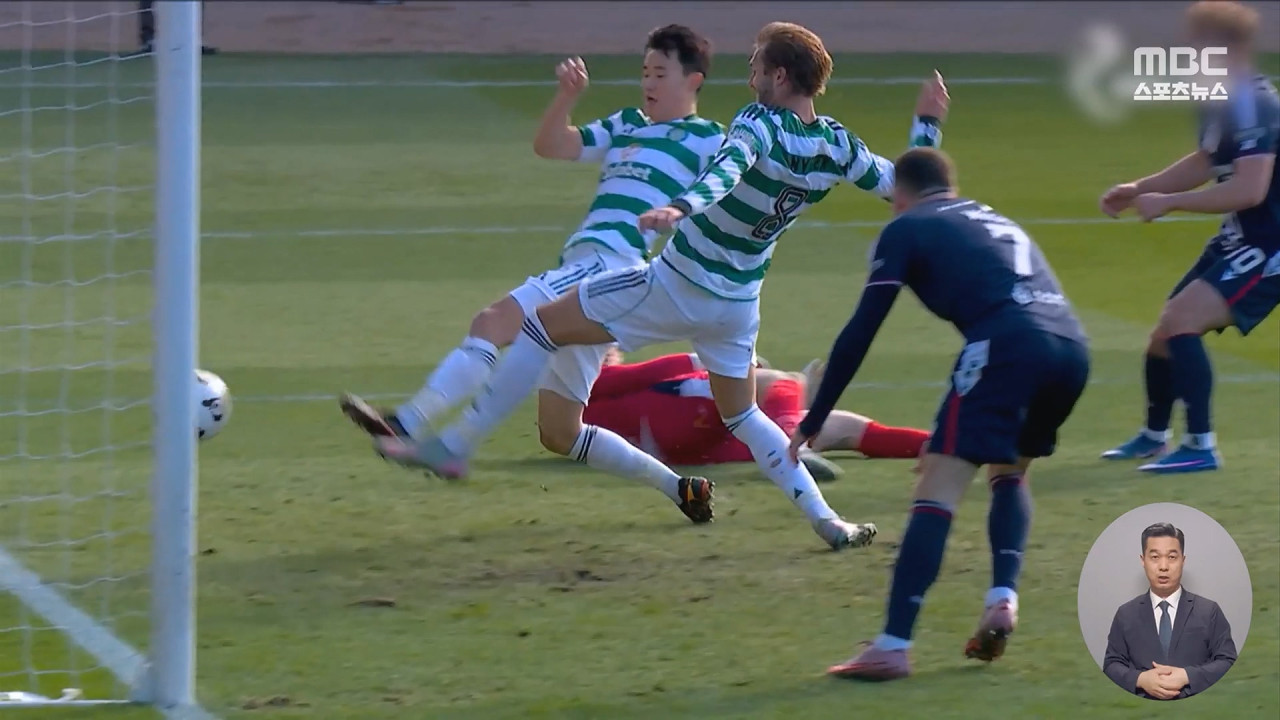 소속팀 돌아와서 펄펄양현준이태석 나란히 득점