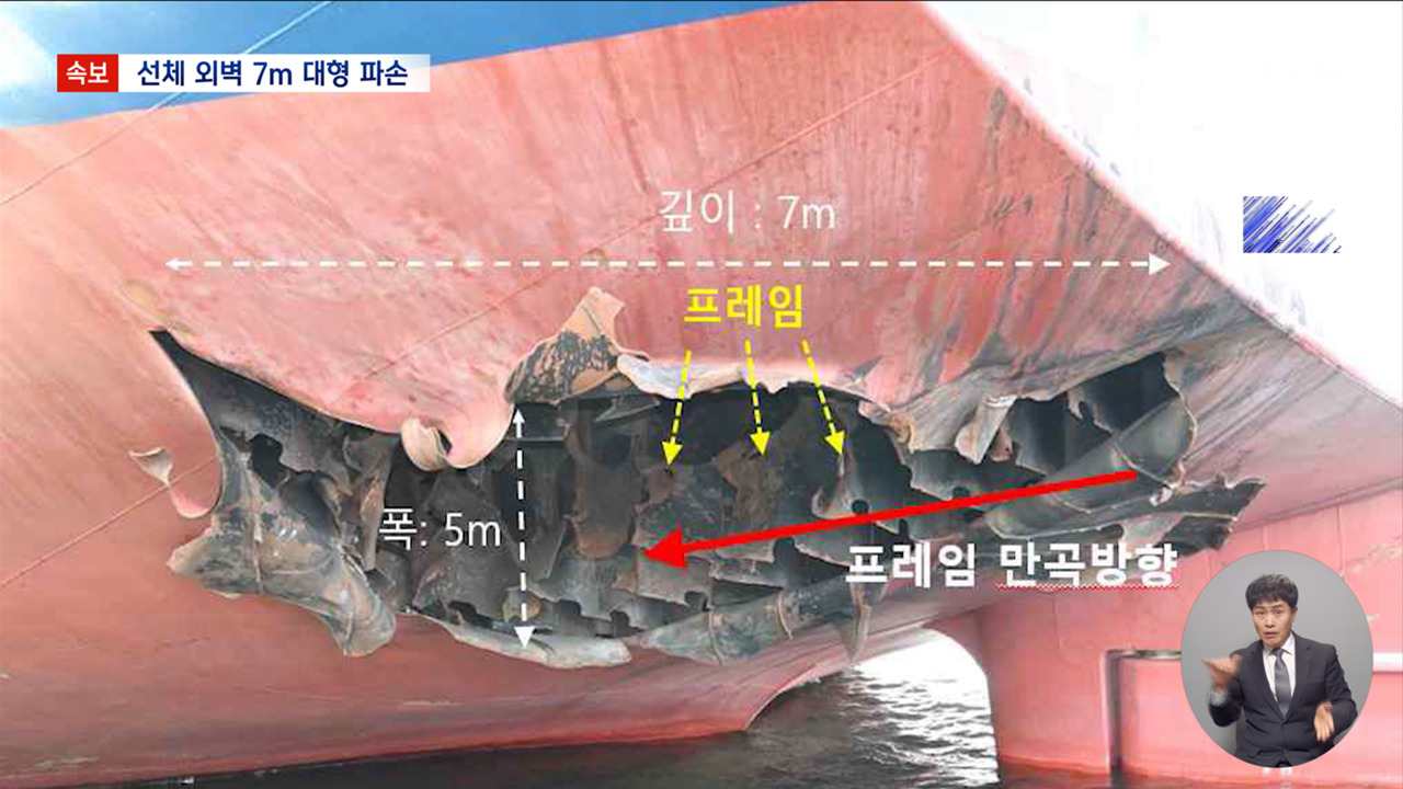 나무호 화재는 '피격' 확정! 하지만 범인 기종은 여전히 미확인
