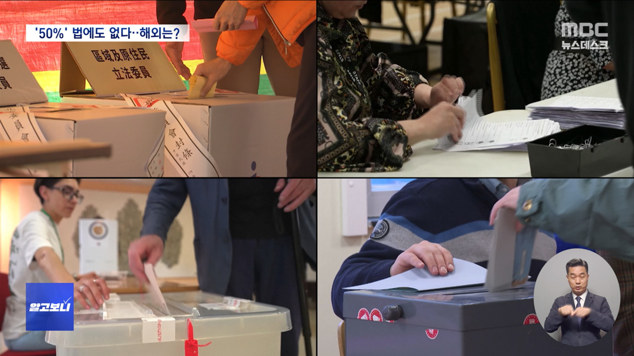 알고보니 투표지 50 준비는 누구 지시 다른 나라는