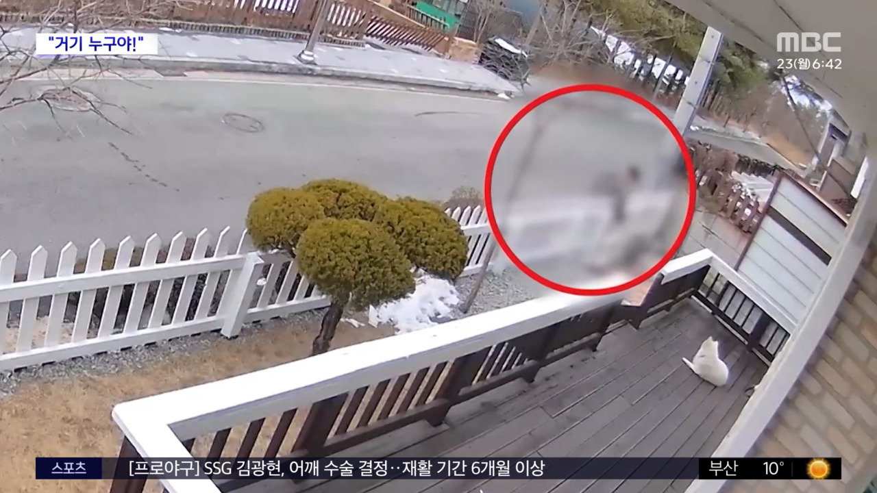 와글와글 빈집에서 홈 캠이 스르륵절도범 잡아냈다