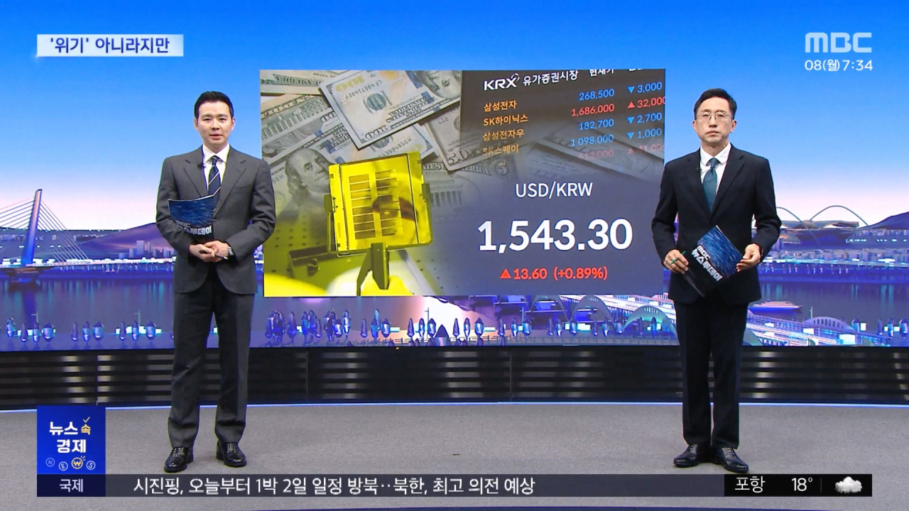 뉴스 속 경제 1550원 넘은 원달러 환율위기 아니라지만