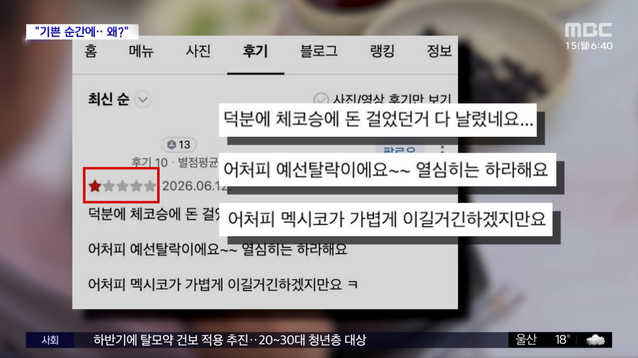 체코전 역전골 넣고 욕먹은 오현규, 부모님 식당에 쏟아진 별점 테러