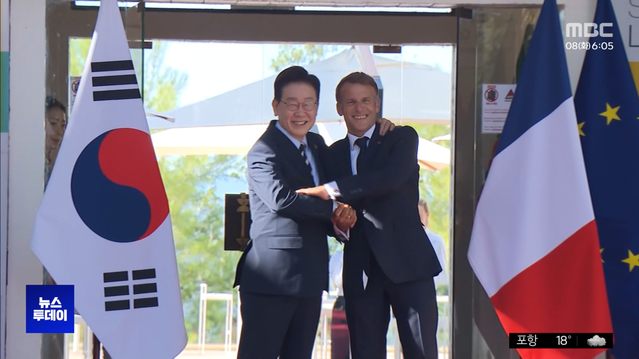 이재명 대통령, 프랑스 '뤼미에르 서밋' 참석…오늘 밤 마크롱과 정상회담