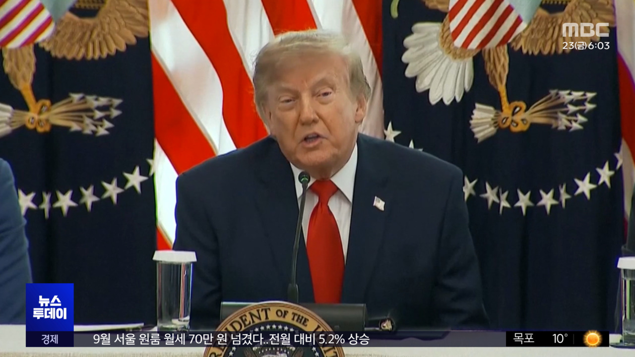 Trump blames Iran for manipulating crude prices
